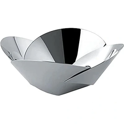 Imagen de Alessi ABI04 Pianissimo Cuenco de Mimbre, Acero Inoxidable 18/10 Brillante Pulido, 1 cm