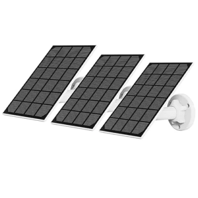 Imagen de NIVIAN Panel Solar para cámaras IP de Seguridad y vigilancia con bateria Compatible Ezviz C3A BC1C Apta Exterior IP65 Conector MicroUSB DC 5V 3W Cable 3 Metros (3)