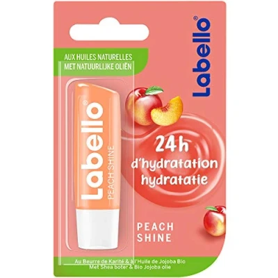 Imagen de Labello Peach Shine Bálsamo labial (4,8 g, 1 unidad)