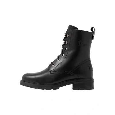 Imagen de Panama Jack Lilian Igloo Botines con cordones, Mujer, Talla: 38, Black Zapatos