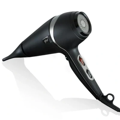 Imagen de ghd glide cepillo de pelo térmico para un acabado liso natural sin esfuerzo, suaviza y elimina el encrespamiento, púas cerámicas, temperatura óptima peinado 185ºC, tecnología iónica, negro
