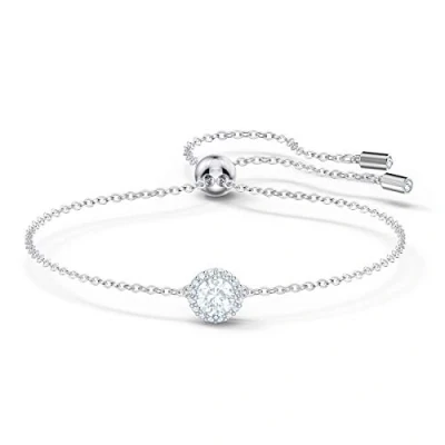 Imagen de Swarovski Pulsera Una Angelic, Tallas redondas combinadas, Blanca, Baño de rodio