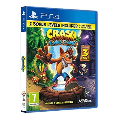 Imagen de Crash Bandicoot N.Sane Trilogy + 2 Livelli Bonus PlayStation 4 [Importación italiana]