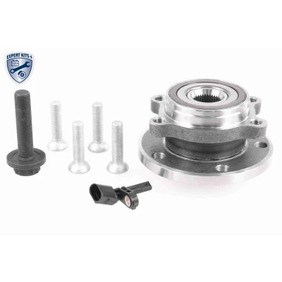 Imagen de VEMO V10 72 8807 Juego de cojinete rueda Eje delantero, izquierda con sensor, revoluciones 136,5 VOLKSWAGEN: GOLF 5, 6