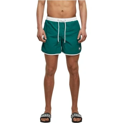 Imagen de Urban Classics Retro Bañador, Hombre, Talla: Large, White green