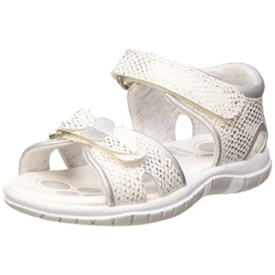Imagen de Chicco Sandalia Blanca Con Doble Velcro, Sandalias Niñas, Blanco 2, 24 EU