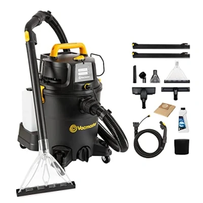 Imagen de Vacmaster vk1323pfr 1300w 23l 3 in 1 aspirapolvere aspira, lava &amp; asciuga, pulisce pavimenti tappeti,aspirapolvere a bidone e traino