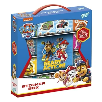 Imagen de Totum 720220 Paw Patrol Personajes Adhesivos, Dibujo Animado, Multicolor, (720220)