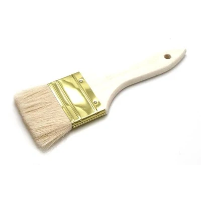 Imagen de Paintersisters® pincel para imprimación de pelo cabra, 60 mm, plano, suave acuarela, pintura al óleo y acrílica, amplia superficie, difuminar diseñar