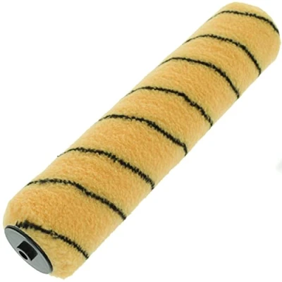 Imagen de Coral 41454 Max Coat Rodillo de pintura para paredes, techos, tela tejida pelo medio, emulsión, comercio rayas tigre 12 pulgadas