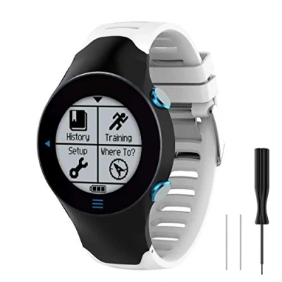 Imagen de WEINISITE Pulsera para Garmin Forerunner 610,Soft Silicone Repuesto Correa 610 Smart Watch (#2)