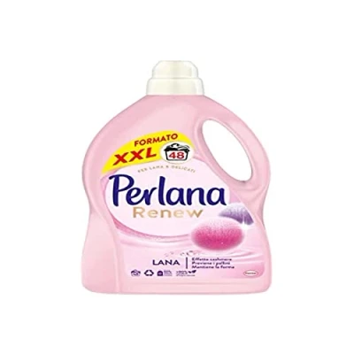 Imagen de Perlana Renew Líquido de lana, óptimo para todas las prendas colores, paquete individual 48 lavados