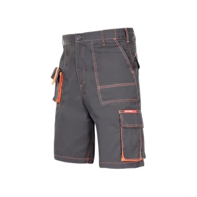 Imagen de LAHTI PRO LPAS1S Pantalones cortos de trabajo para verano, grafito, EN ISO 13688, talla S/48, gris oscuro
