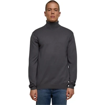 Imagen de Urban Classics Turtleneck Jersey de punto, Hombre, Talla: Large, Darkgrey