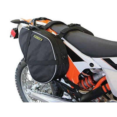Imagen de Nelson Rigg rg 020 Negro Dual Deporte Motocicleta Bolsa de sillín