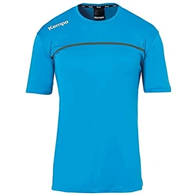 Imagen de Kempa Emotion 2.0 Poly Shirt Camiseta de Juego, Hombre, Azul/Antracita, XXL
