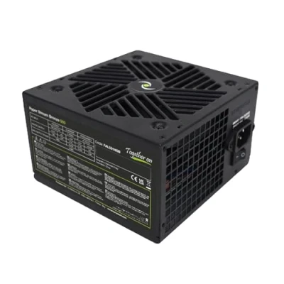 Imagen de Tecnoware Fuente de Alimentación ATX Hyper Stream Bronze 500W para PC avanzados equipados con NVIDIA GeForce GTX RTX, Ventilador Silencioso, Conectores PCI E, CPU 4+4, SATA, Molex