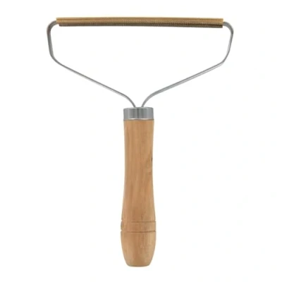 Imagen de Je Cherche Une Idee ME2682 RASTRILLO Quita Pelusas, Madera de Pino, Natural Color, Pequeño