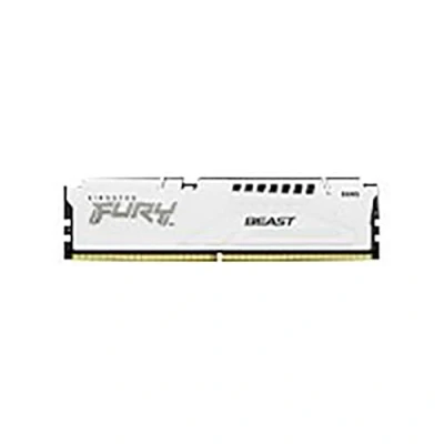 Imagen de Kingston FURY Beast Blanco EXPO 32GB 5200MT/s DDR5 CL36 DIMM Memoria gamer para Ordenadores de sobremesa Kit 2 KF552C36BWEK2 32