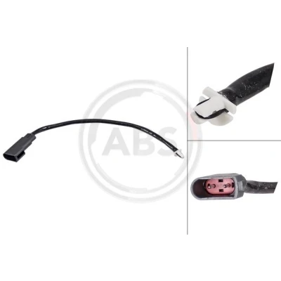 Imagen de A.B.S. 39668 Sensor de Desgaste Pastillas Frenos FORD: Transit Mk6 Bus, Tourneo, Furgón