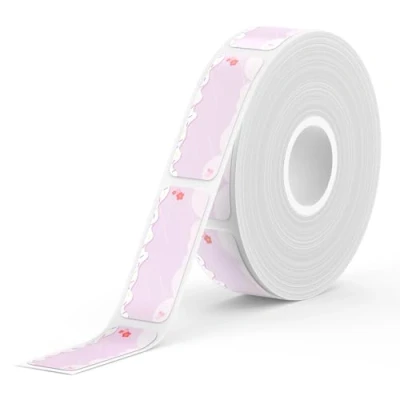 Imagen de SUPVAN E10/E16 Etiquetas Adhesivas，12 mm*30 mm, 220 Uds/Rollo Térmicas Impermeables (Precioso)