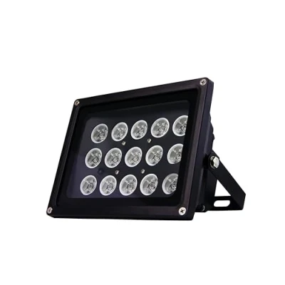 Imagen de INSTAR IN 907 con LEDs infrarrojos invisibles de 940 nm LED IR Illuminator Array Lámparas infrarrojas sensor nocturna al aire libre impermeable para cámara seguridad CCTV (negro)