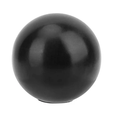Imagen de Juego de 5 pomos bola con tuerca cobre roscada M8 y mango redondo baquelita