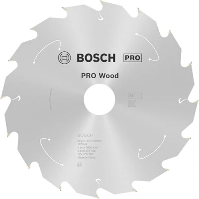 Imagen de Bosch Professional Disco de sierra circular Standard for Wood (madera, 190 x 30 1,6 mm, 16 dientes, accesorio sin cable)
