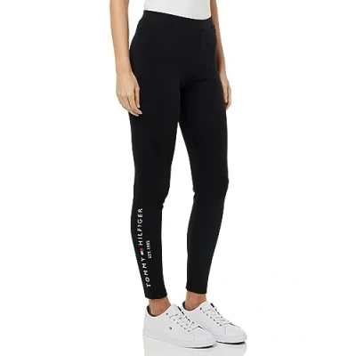 Imagen de Tommy Hilfiger Heritage Leggings, Mujer, Talla: XS, Black