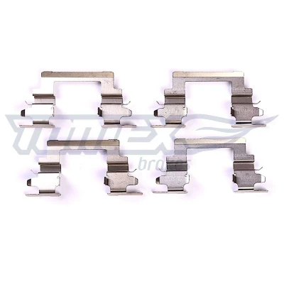 Imagen de Kit d&#039;accessoires, plaquette de frein à disque TOMEX Brakes TX 43 74