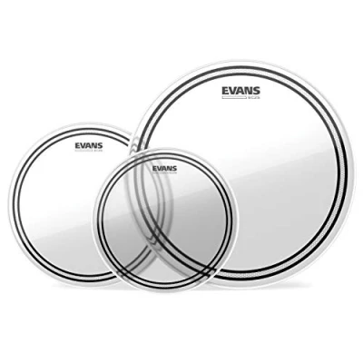 Imagen de Evans EC2 10, 12, 14 inch Fusion Tom Pack Clear