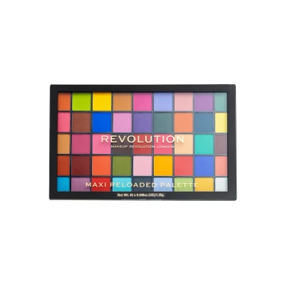 Imagen de Makeup Revolution, Maxi Reloaded Paleta de sombras, Monster Mattes, 45 297g