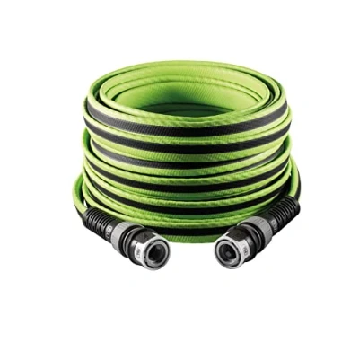 Imagen de FITT Force 3/4&quot; 25 m, Manguera de Agua para Riego Jardín, Ligera, Resistente y Compacta, Uso Intensivo, Color Lime, 43% CO2e