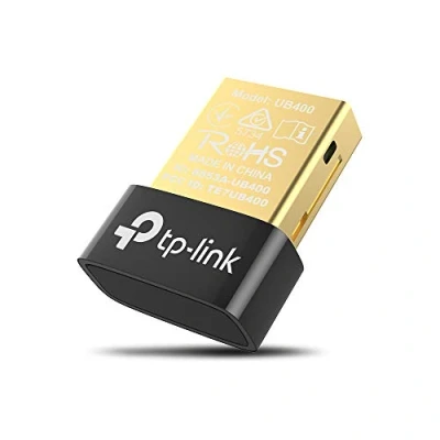 Imagen de TP Link UB400 Nano Adaptador Bluetooth 4.0 USB Dongle para ordenador, portátil, auriculares, altavoz, teclado, compatible con Windows 11, 10, 8, 8.1,7, XP, Color Negro