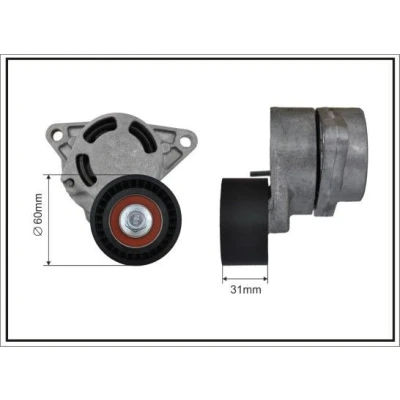 Imagen de CAFFARO 118700SP Brazo tensor, correa trapecial poli V RENAULT: ESPACE 4, LAGUNA 2 Grandtour,