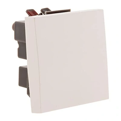 Imagen de Zenitech Toma TEL. RJ 45 cat.5 Motor único Blanco Simplea