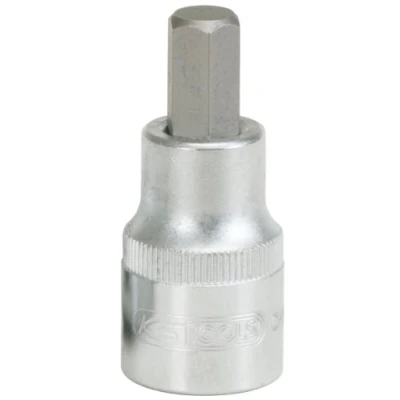 Imagen de KS TOOLS 917.1319 Piezas insertables de llave cubo DIN 3120, ISO 1174, 7422, DIN7422 9/32 Acero cromo vanadio Hexágono interior moleteado