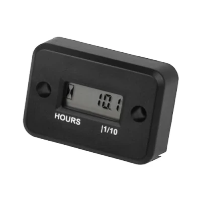 Imagen de Jayron Digital LCD Inductivo Horómetro Impermeable para Barco Marino Quitanieves Inversor Generador Cortacésped y Pequeño Motor de Gas