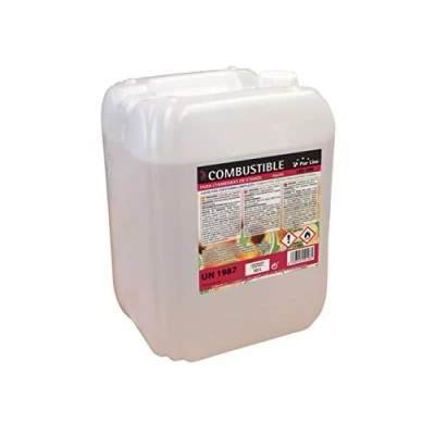 Imagen de PURLINE 10 litros Bioetanol para chimeneas de bioetanol, Combustible origen natural líquido Garrafa 10L
