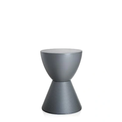 Imagen de Kartell Prince Aha Taburete, Gris Paloma, 30 x 43 44 cm