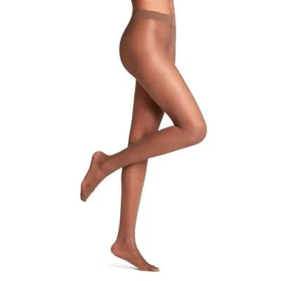Imagen de FALKE Pure Matt 20 DEN W TI transparente unicolor 1 pieza, Pantimedias Mujer, Marrón (Espresso 5188) nuevo ecológico, S