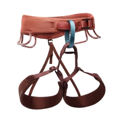 Imagen de Black Diamond Arnés de escalada Momentum para mujer, Baja Sunrise, pequeño, BD6500066028SM_1