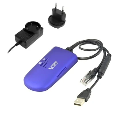 Imagen de VONETS 2.4GHz WiFi Puente Repetidor Inalámbrico Ethernet/Extensor de señal Punto Caliente WiFi/RJ45 Adaptadores para DVR, Dispositivos Red alimentación USB 5V/2A VAP11G 300