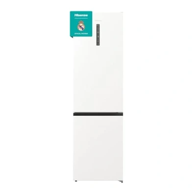 Imagen de Hisense RB470N4SWC2 Frigorífico Premium Combi, No Frost, 2M Alto, Clase C, Botellero, Tecnología AdaptCool, Puerta Reversible, Silencioso 35dB,