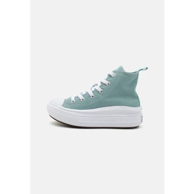 Imagen de Converse Chuck Taylor ALL STAR MOVE Unisex Zapatillas altas para niños, Talla: 31, Vernal pool/white/black Zapatos
