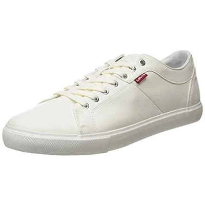 Imagen de Levi&#039;s Woodward Zapatillas, Hombre, Talla: 41, Regular white Zapatos