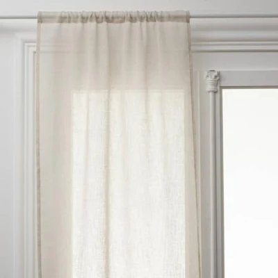 Imagen de ATMOSPHERA CREATEUR D&#039;INTERIEUR Cortina Fred 2x60x120 Lino