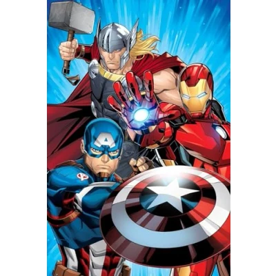 Imagen de Jerry Fabrics Avengers Heroes Manta (100 x 150 cm)