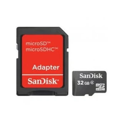 Imagen de Sandisk Micro Sdhc 32gb Tarjeta De Memoria + Adaptador