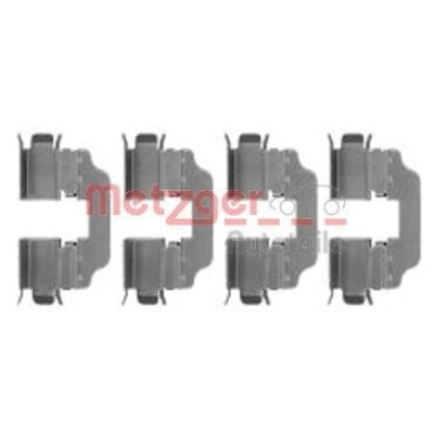 Imagen de METZGER 109 1773 Kit de accesorios, pastillas frenos RENAULT: GRAND SCENIC 3, Megane 3 Coupe, 4